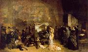 Gustave Courbet The Artist Studio Sweden oil painting artist
